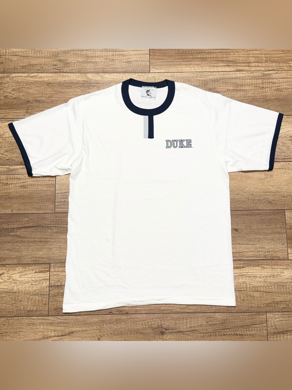 Duke Blue Devils University Store Vintage Y2K Cotton Exchange T Shirt Adult L